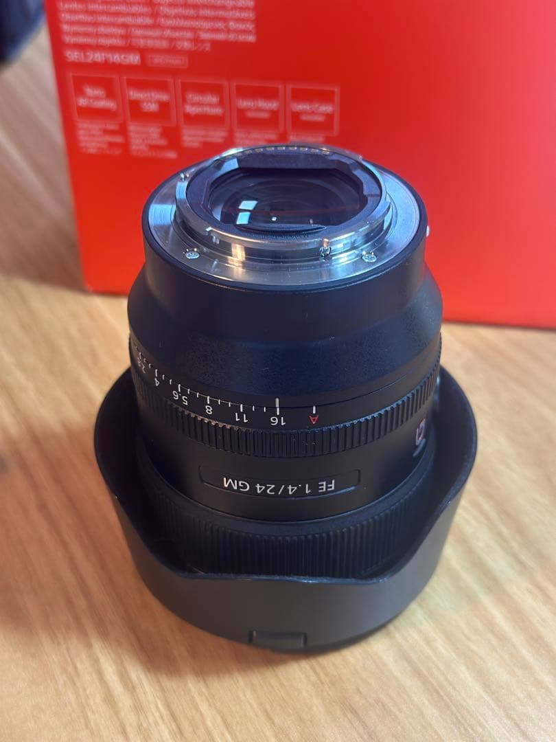 【最終値下げ済み】SONY 単焦点レンズ FE 24mm F1.4 GM