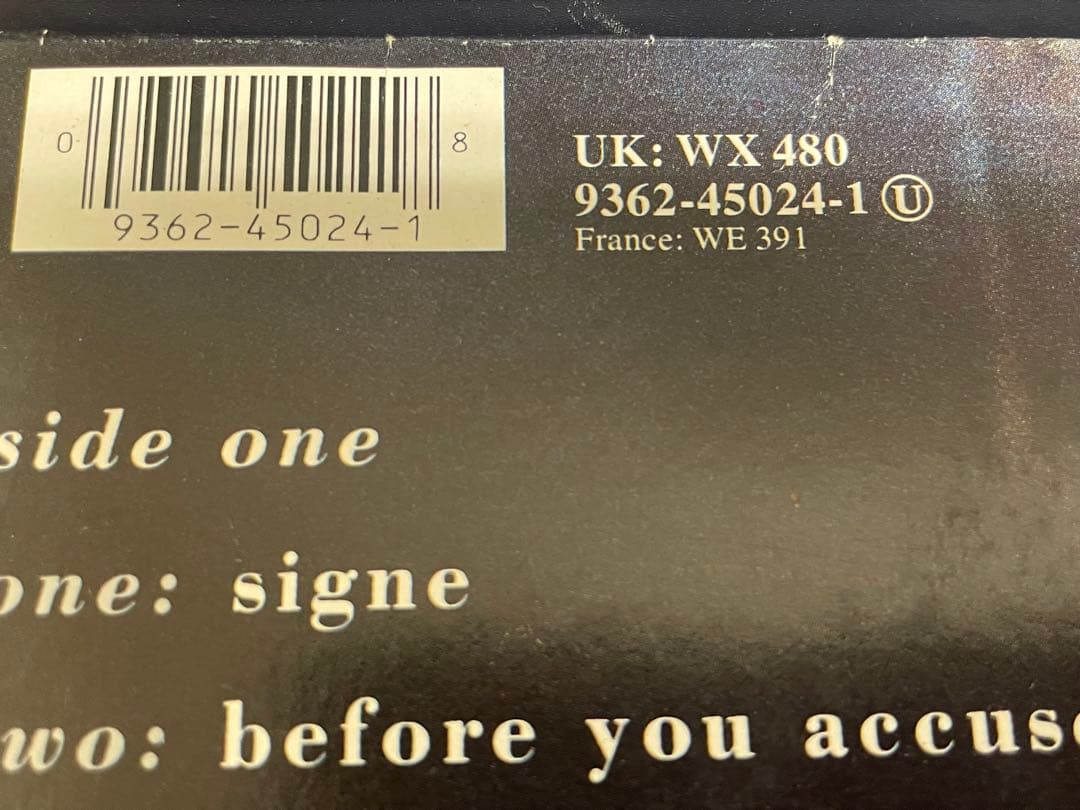 Eric Clapton - Unplugged LP オリジナル盤