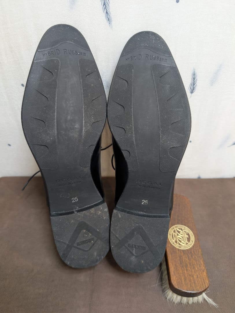 リーガル REGAL 31BL 25cm ストレートチップ