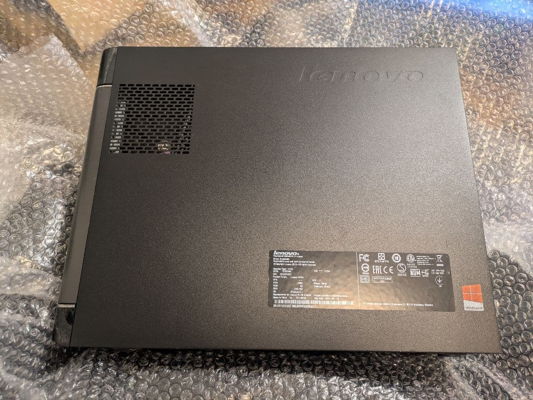 Lenovoタワー型デスクトップPC Windows10 DVD-R内蔵