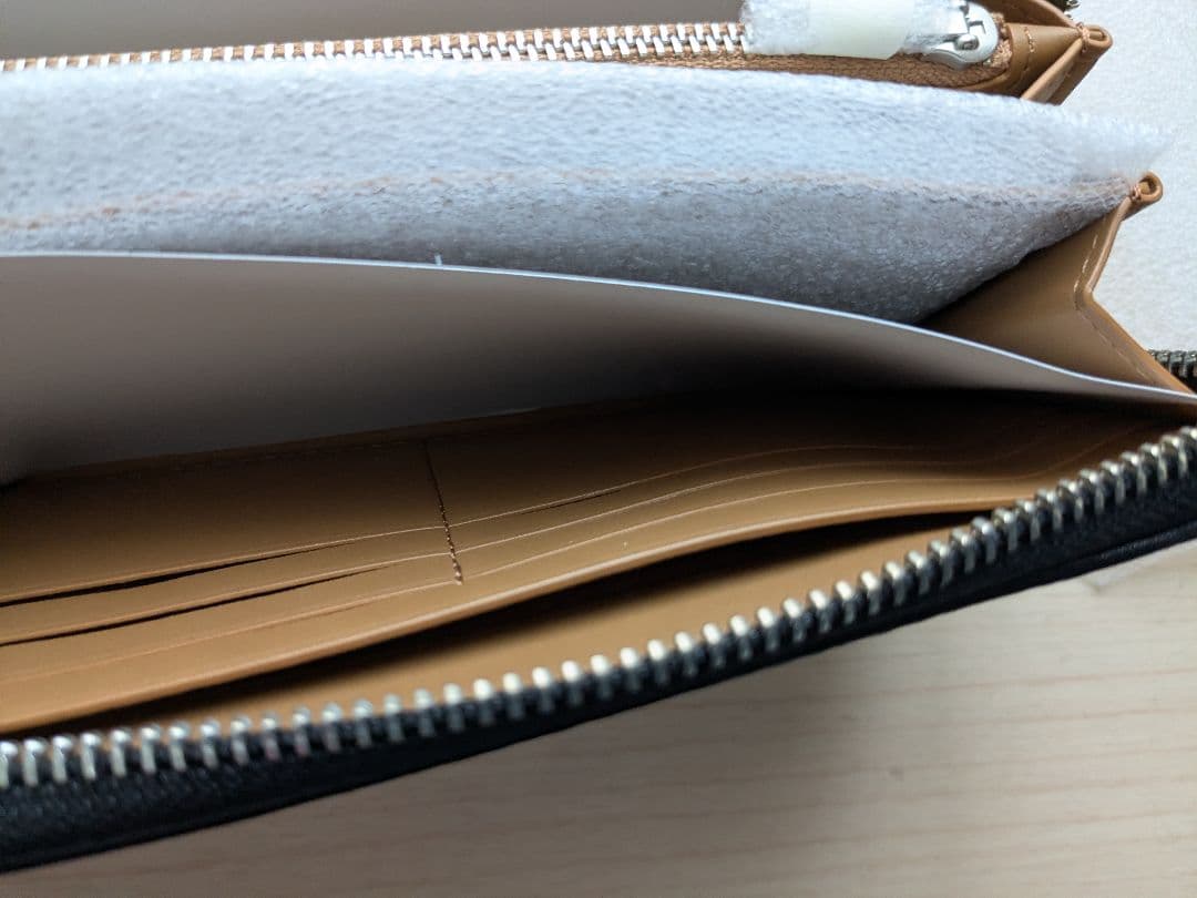 新品タグ付き＊COACH シグネチャーブラックデニム ロング長財布＊Unisex