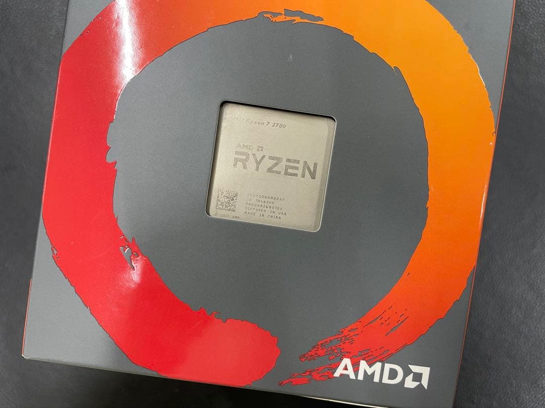 AMD Ryzen7 2700 BOX 美品　CPU