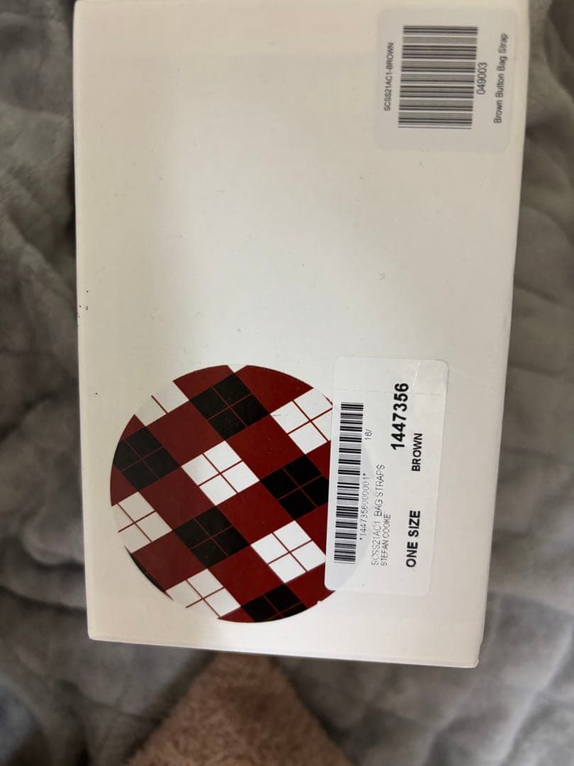 stefan cooke ショルダー　ボタンストラップ【即日or翌日発送】