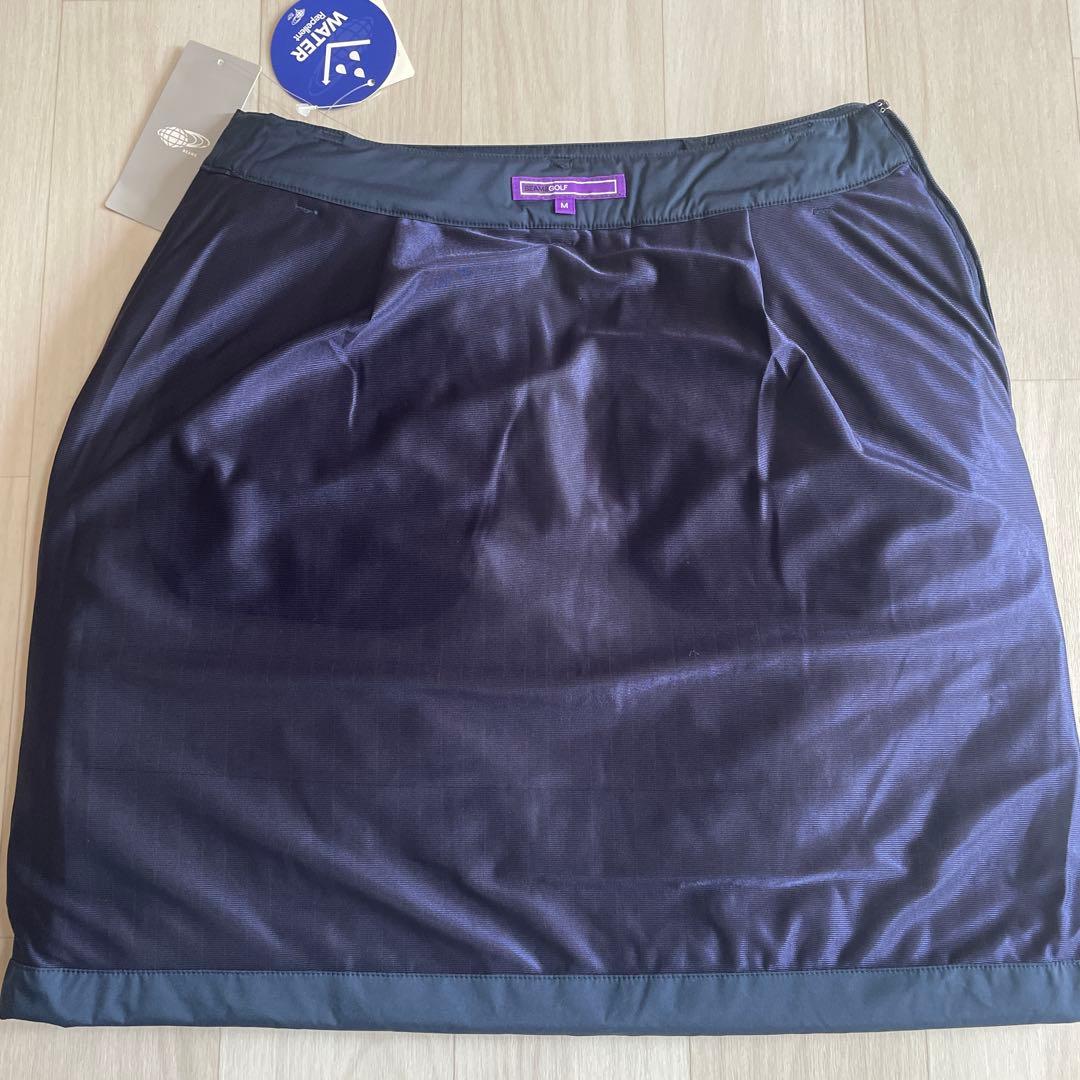 ビームスゴルフ　パテッド　中綿スカート　ネイビー　 M
