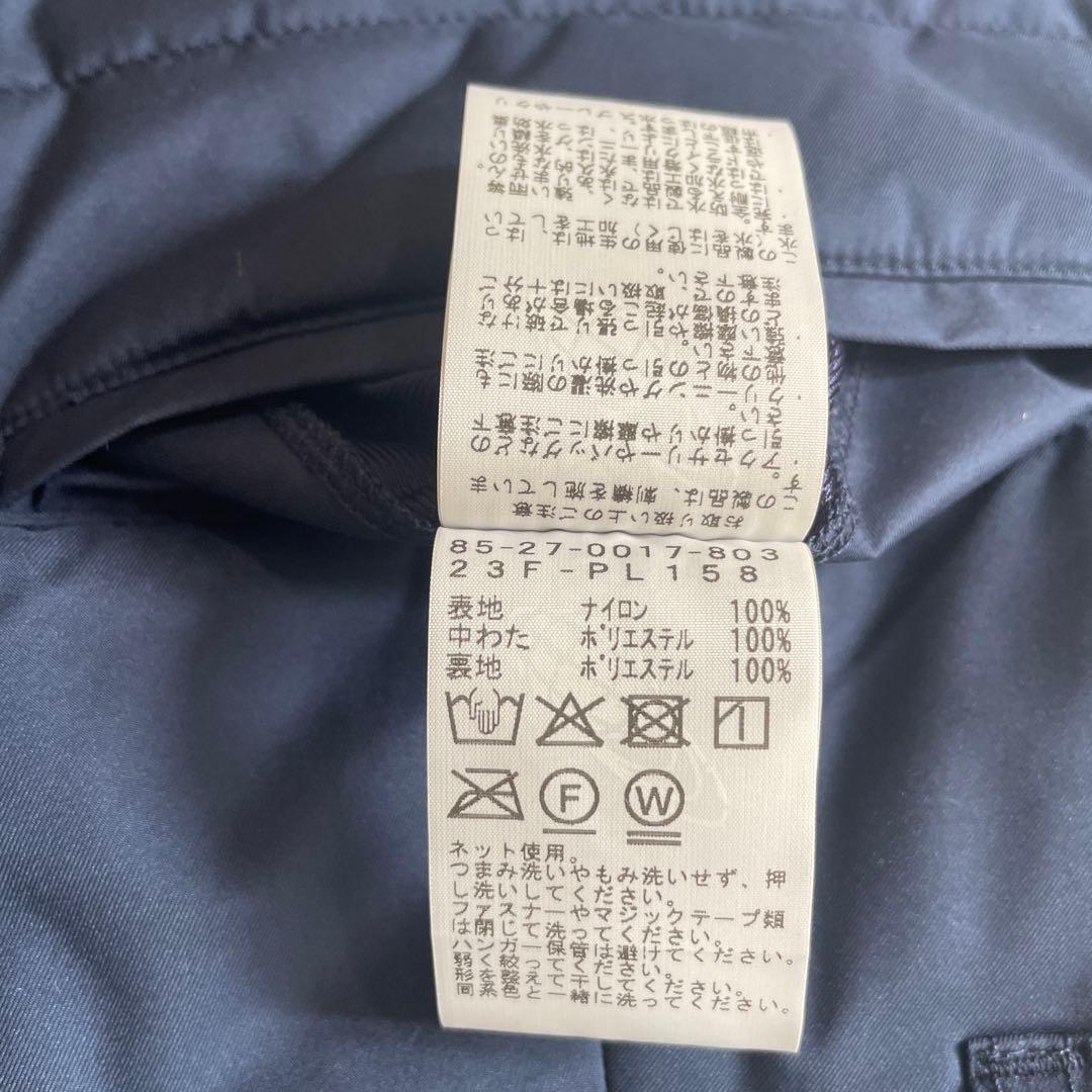 ビームスゴルフ　パテッド　中綿スカート　ネイビー　 M