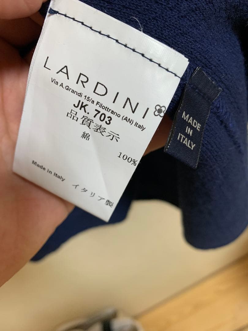lardini ニットジャケット　春夏用
