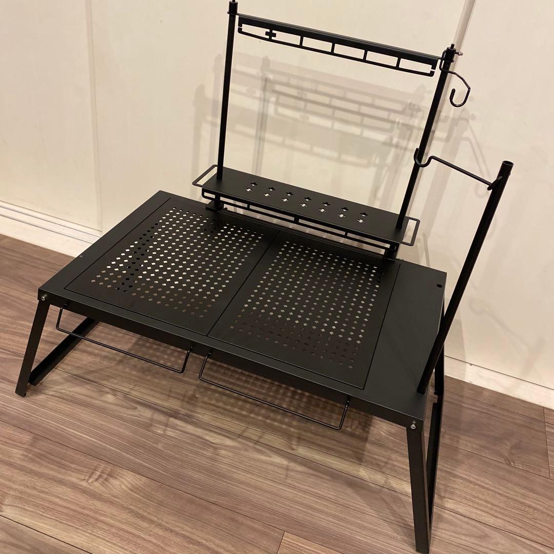 新品IGT規格6点SET テーブル/バーナー/アクリル天板/ライト/ラック