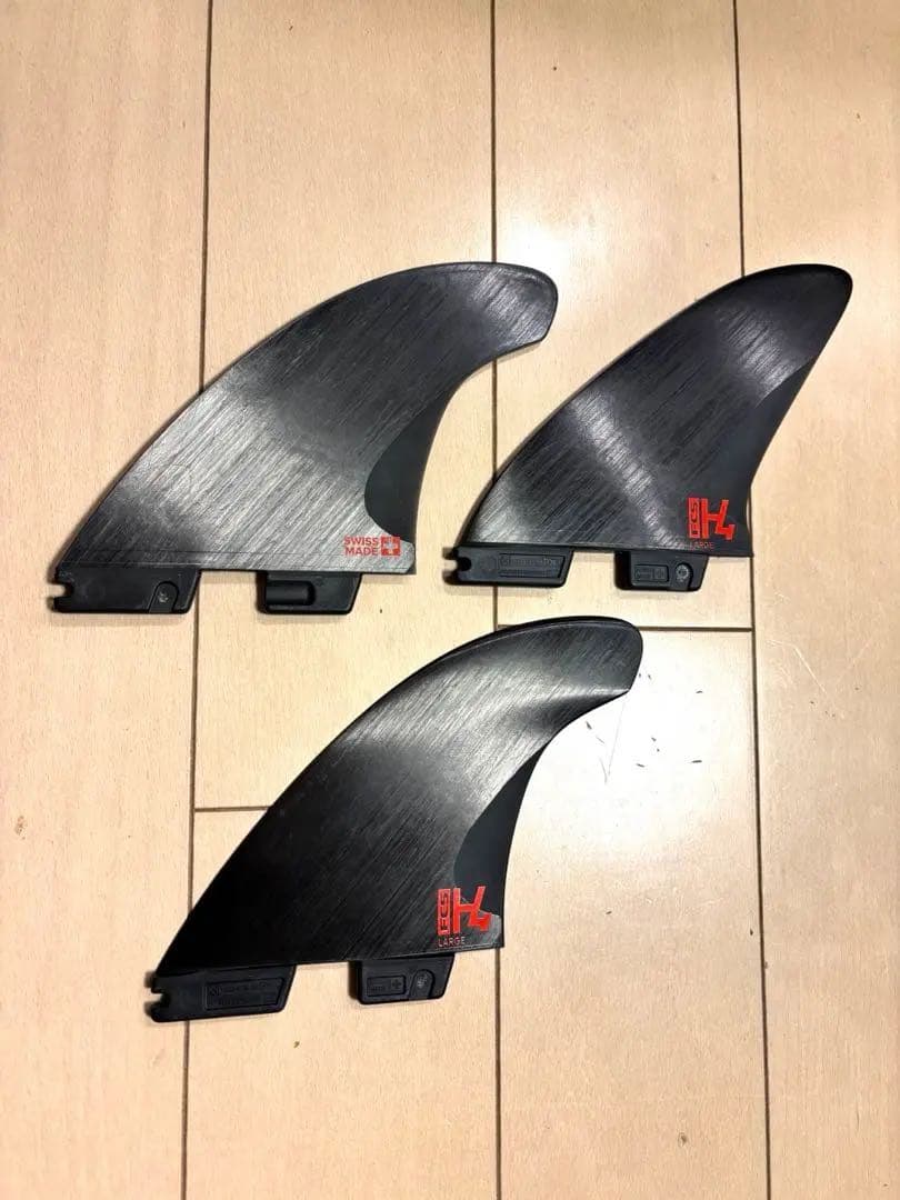 【週末期間中値下げ】THINK H4 フィン Ｌサイズ　サーフィン