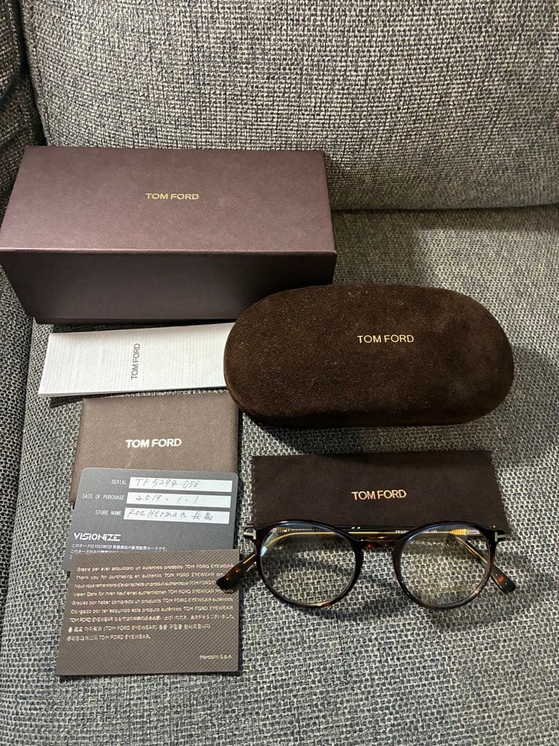 TOM FORD トムフォード　伊達メガネ　サングラス