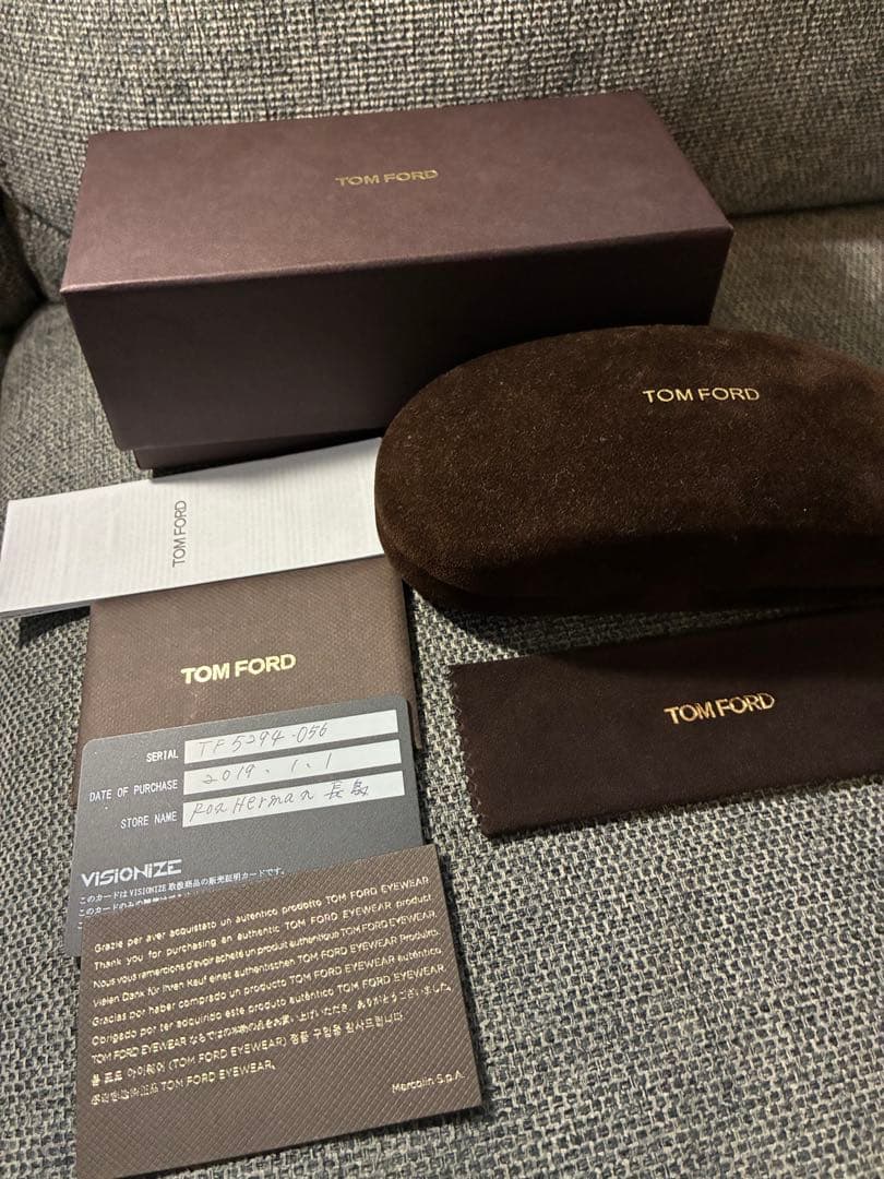 TOM FORD トムフォード　伊達メガネ　サングラス