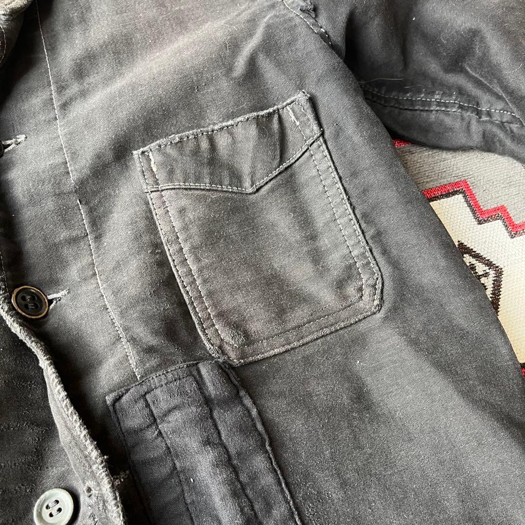 E*S様 30s 40s 襤褸 ブラックモールスキン フランス スミクロ フェー