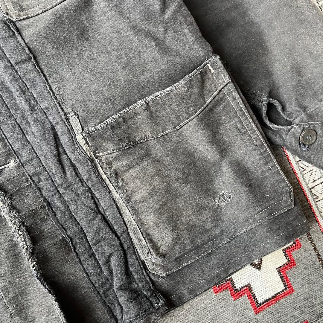 E*S様 30s 40s 襤褸 ブラックモールスキン フランス スミクロ フェー