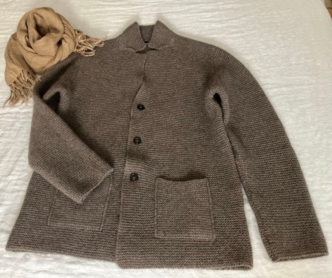 虹の庭 さま専用　wafu. ヤク100% ジャケット ブラウン