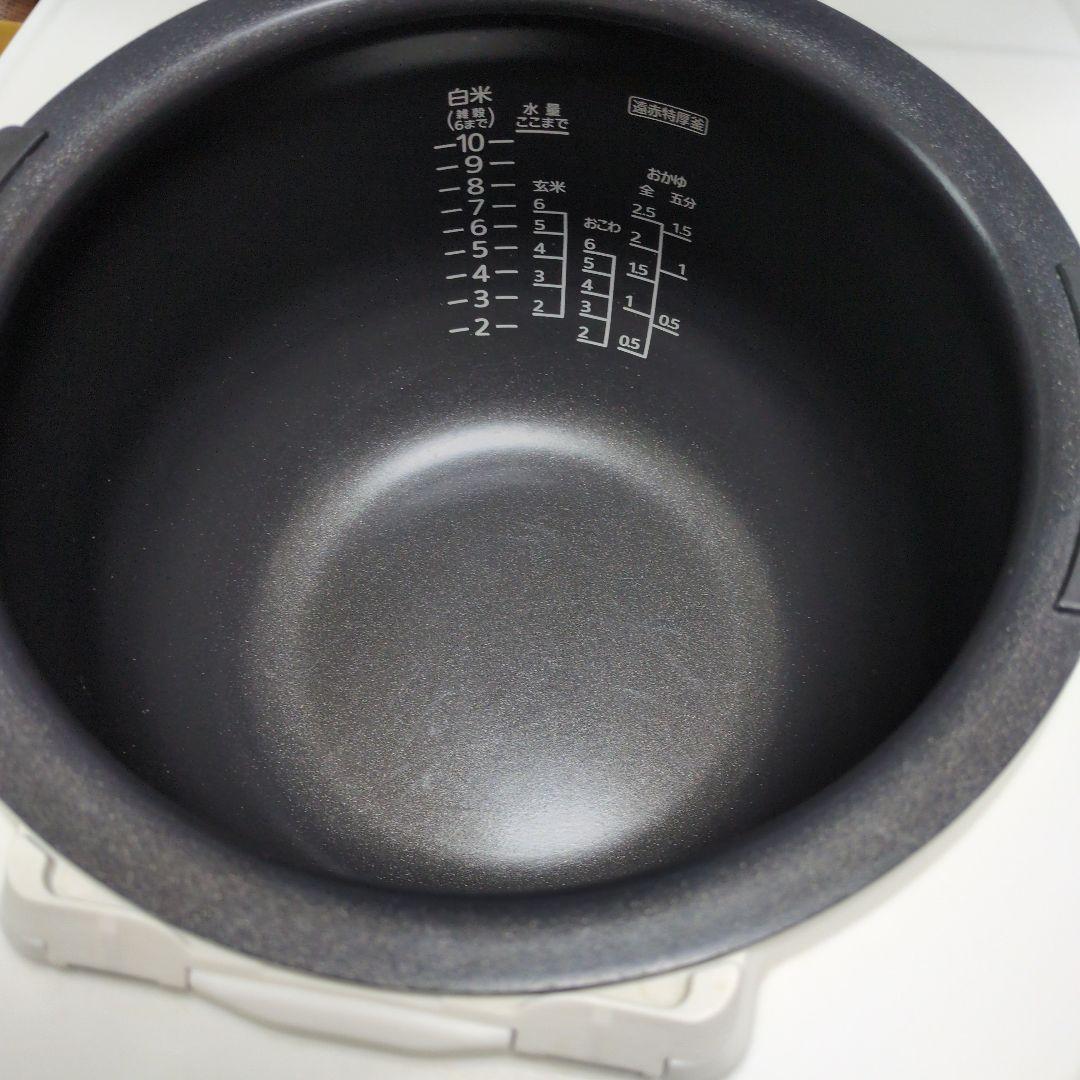 TIGER 圧力IH炊飯器 JPB-R180 ホワイト