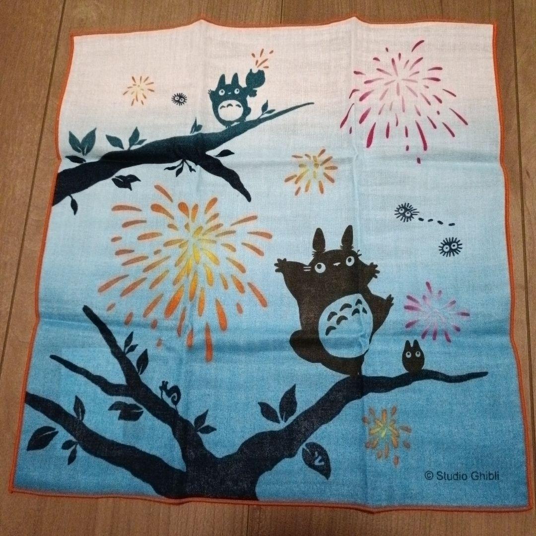 【Rommel】13商品　トトロのガーゼハンカチ4枚セット