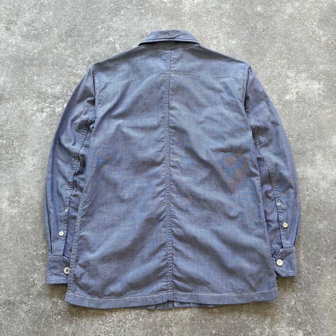 【45rpm-studio】 スビンオックスフォードシャツジャケット サイズ2