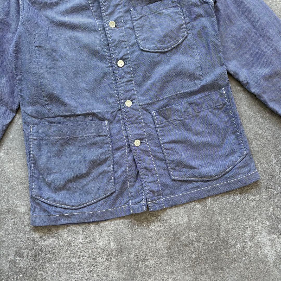 【45rpm-studio】 スビンオックスフォードシャツジャケット サイズ2