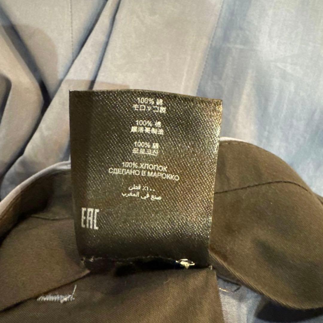 羊*様 年末年始特別価格！ DRIES VAN NOTEN ブルーグレー スラッ