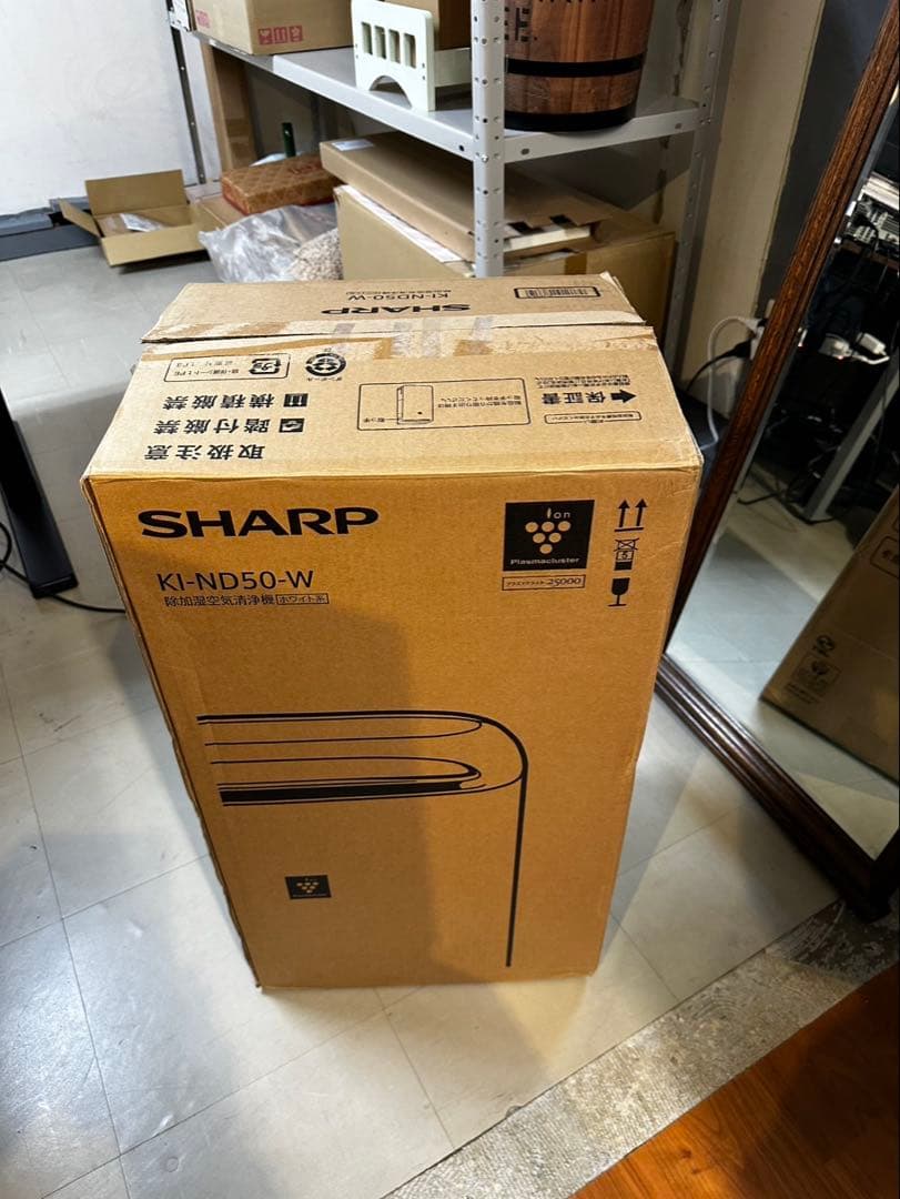 SHARP 加湿・除湿・空気清浄機 KI-ND50-W
