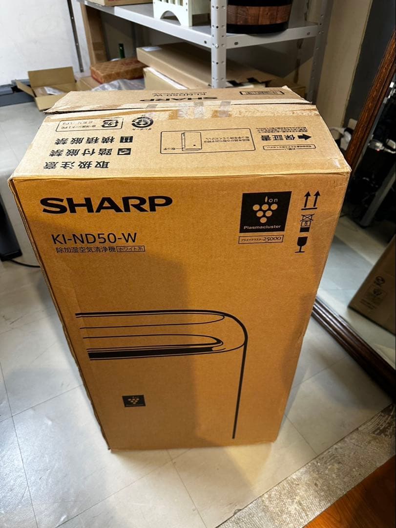 SHARP 加湿・除湿・空気清浄機 KI-ND50-W