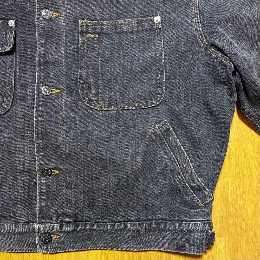 カニエ・ウェスト着用モデル　ビンテージ　ラルフローレン　ブラックデニムジャケット