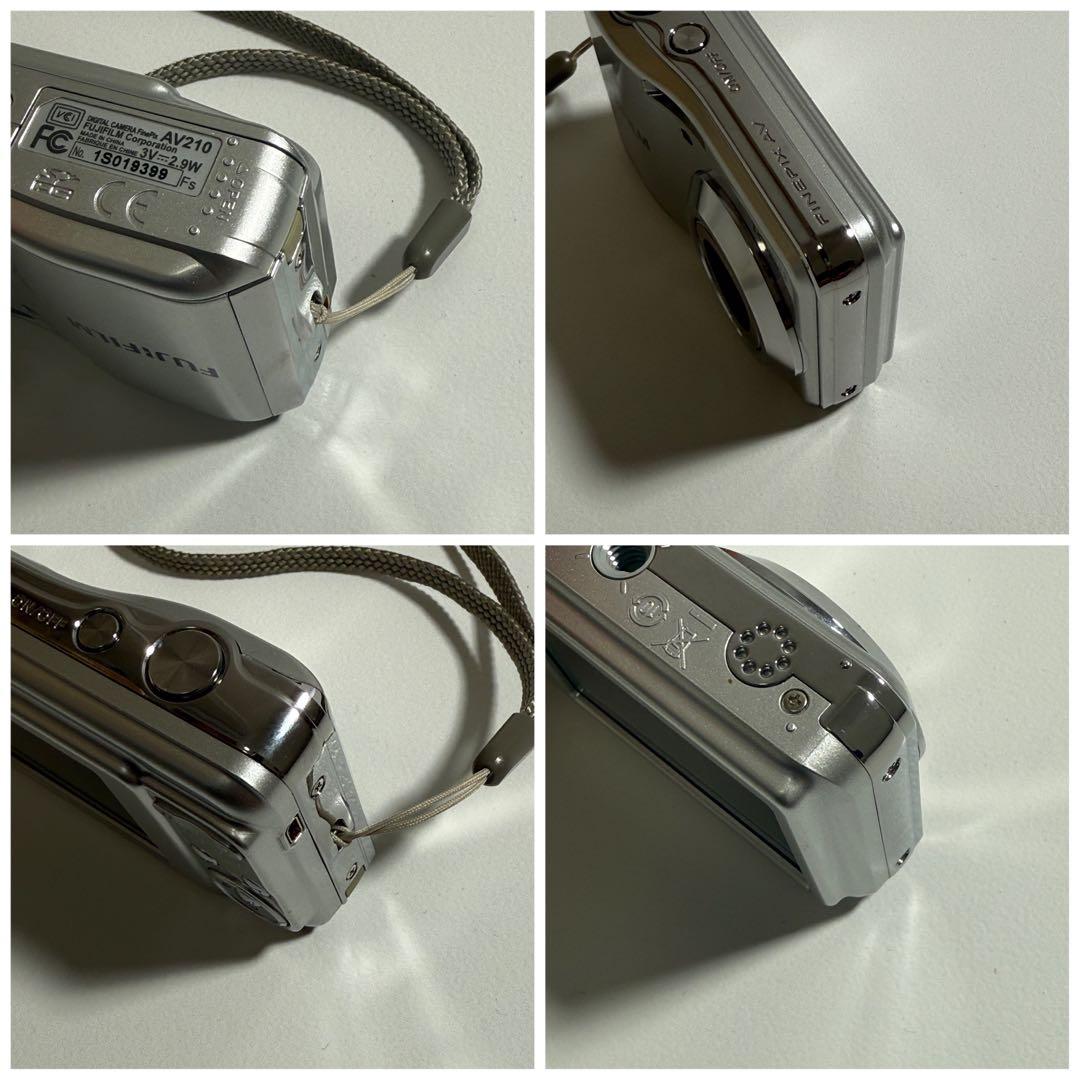 FUJIFILM FINEPIX AV210 単3電池 デジタルカメラ