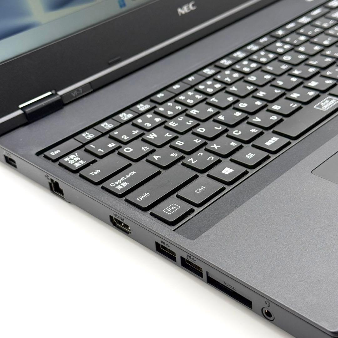 ノートPC NEC 8世代 8GB 新品SSD HDD500 超高速起動 DVD
