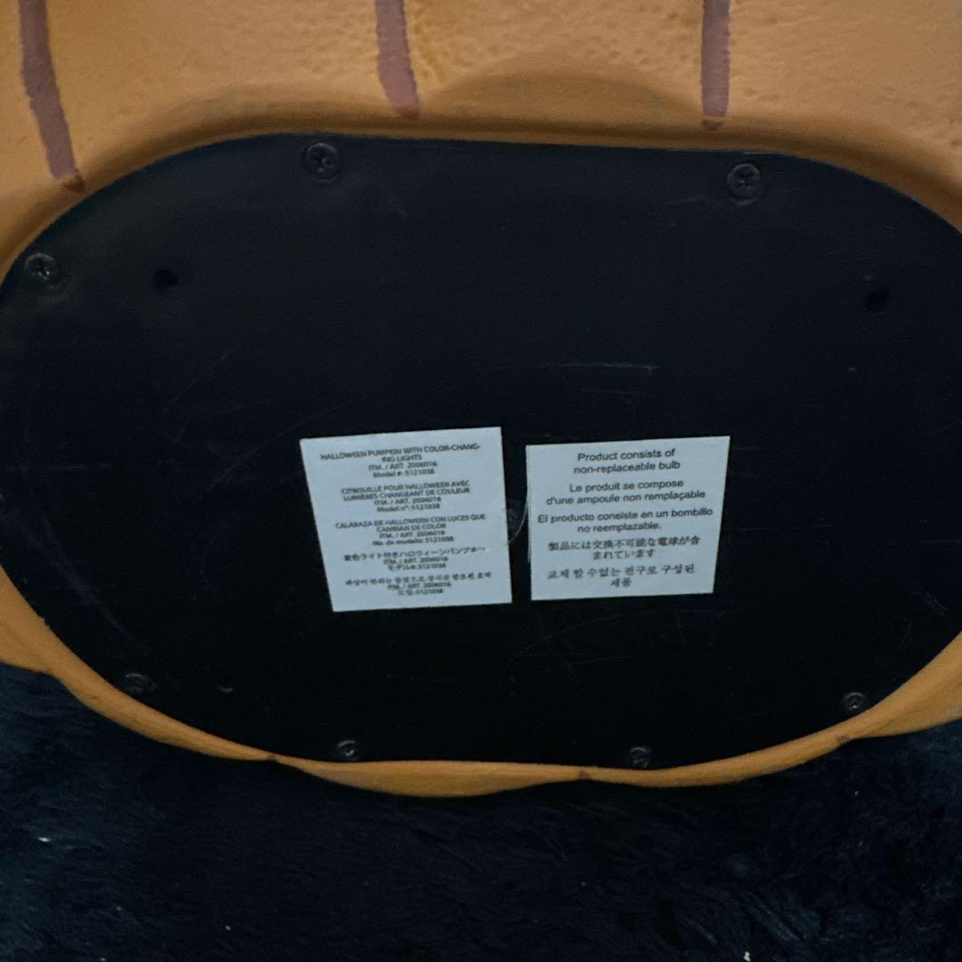 特大! ハロウィン パンプキン LEDライト 海外 本格的