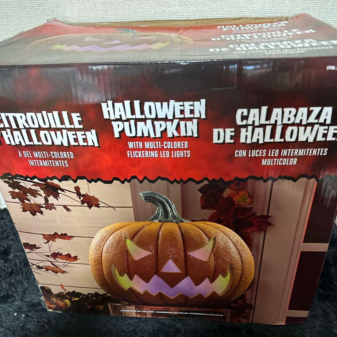特大! ハロウィン パンプキン LEDライト 海外 本格的