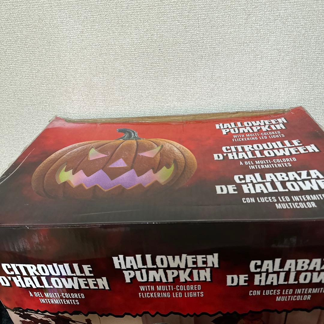 特大! ハロウィン パンプキン LEDライト 海外 本格的