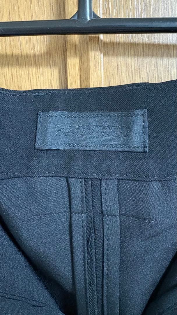 BAOVICTO 変形ワイドパンツ ブラック サイズ3