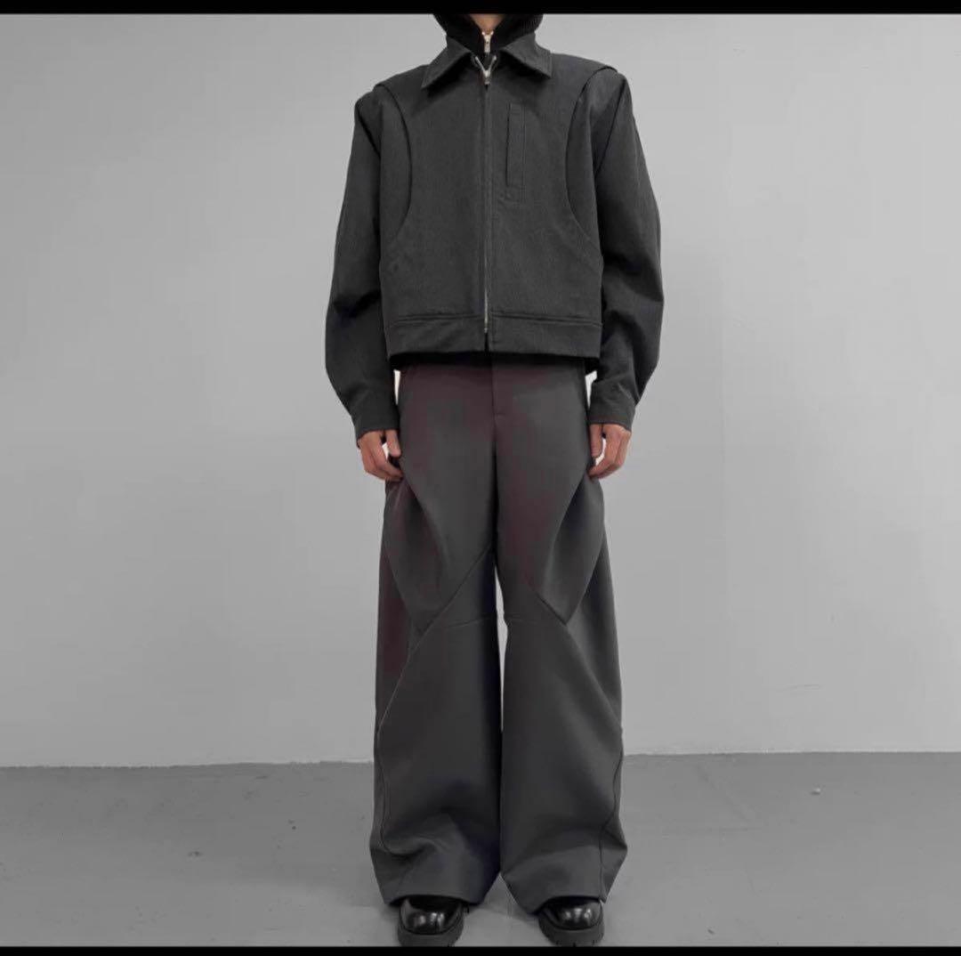 BAOVICTO 変形ワイドパンツ ブラック サイズ3