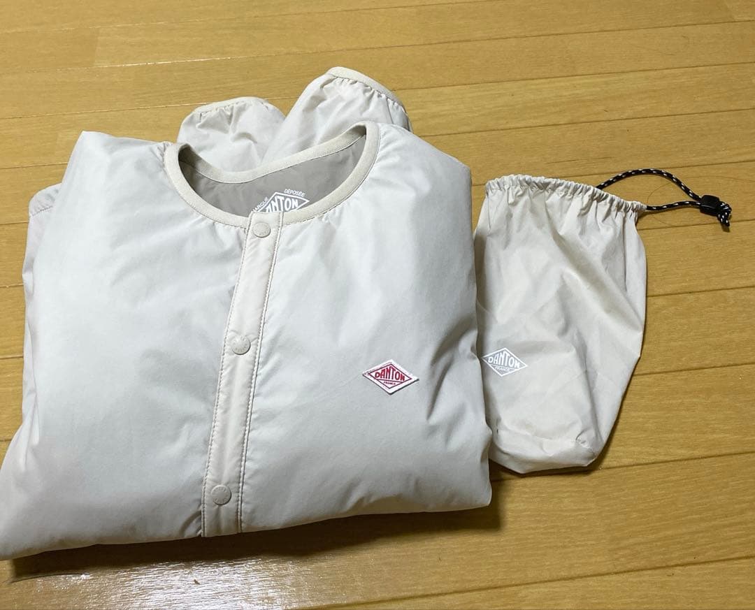 DANTON インサレーション　ジャケット　 アイボリー