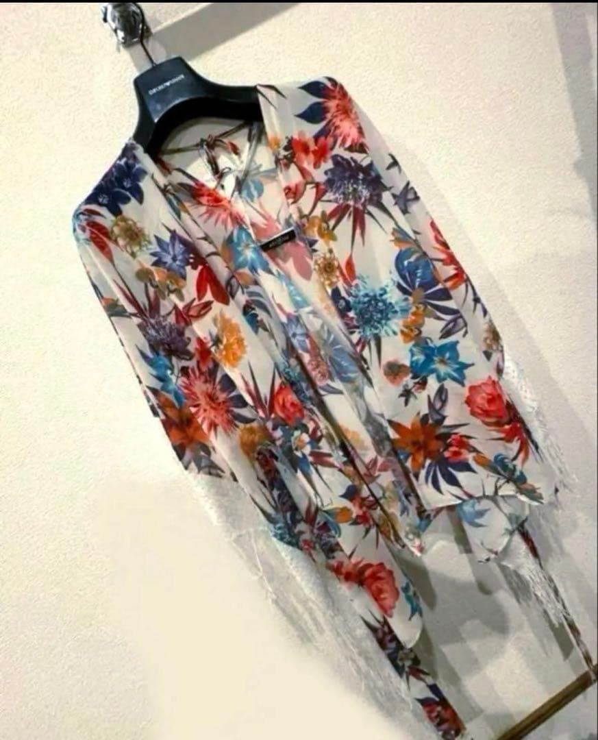 仮専用　モデル着用【ANNEBRA スイムウェア　水着】ボタニカルpレース