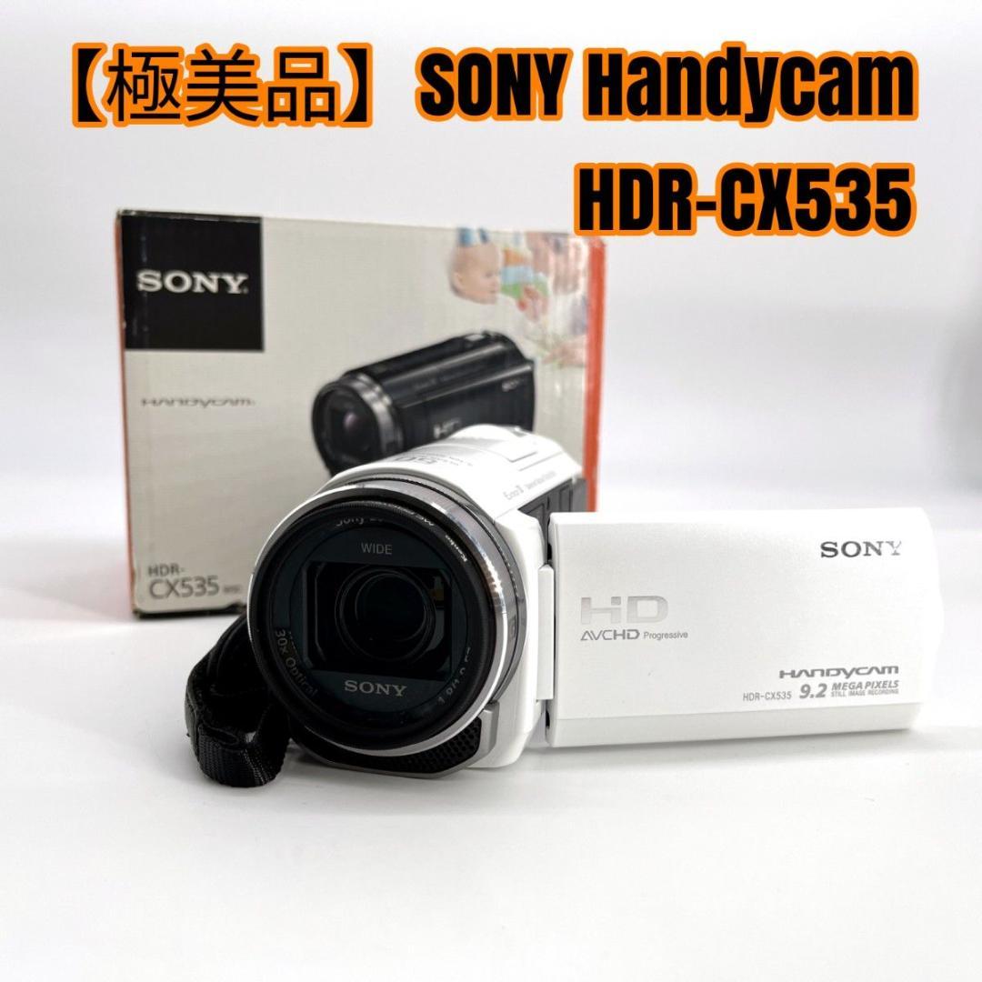 【極美品】SONY Handycam HDR-CX535
