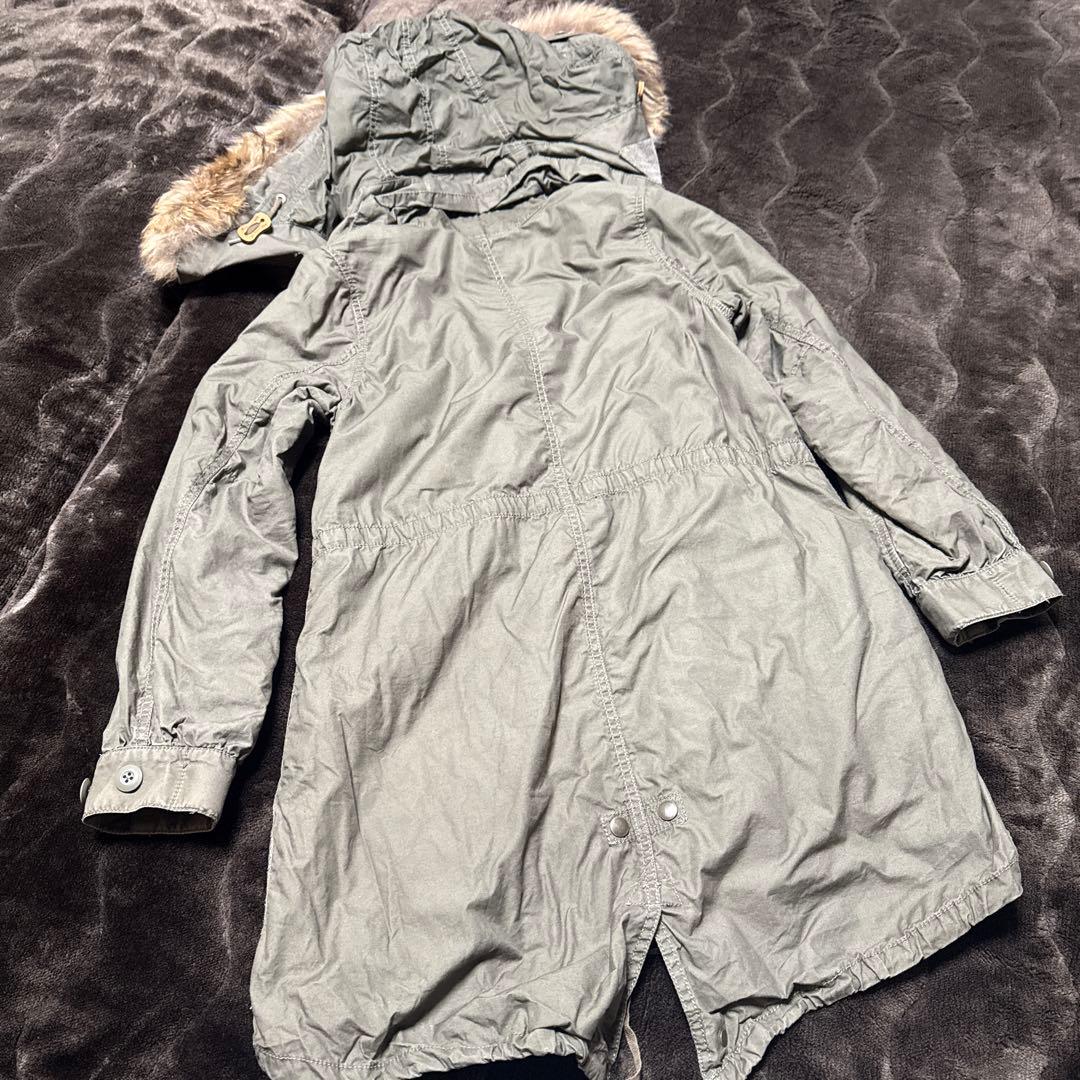 goa ファー付きフード モッズコート