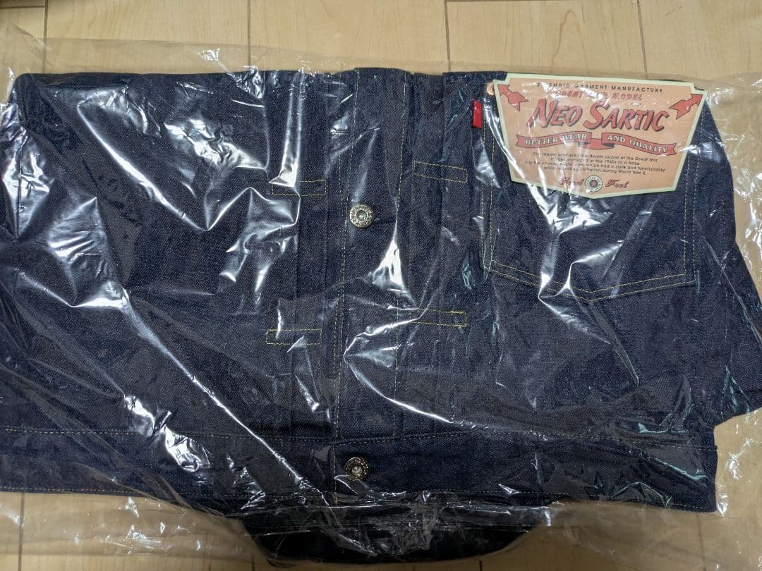 大戦モデル デニムジャケットNEOSARTIC赤タブ有 サイズ40 完売品
