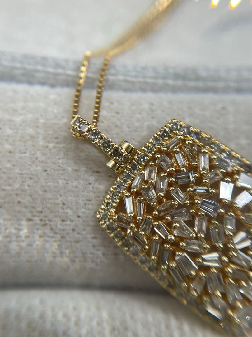 JA197★高級 ダイヤモンド0.4ct K18 ペンダントヘッド