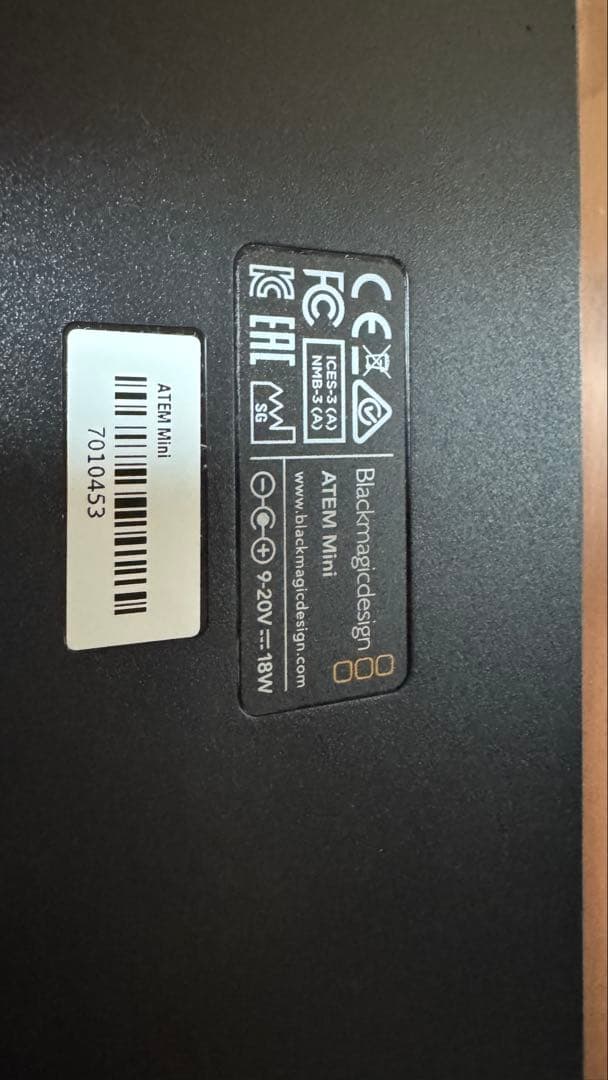 【値下げ】Blackmagic ATEM Mini｜コンパクトビデオスイッチャー