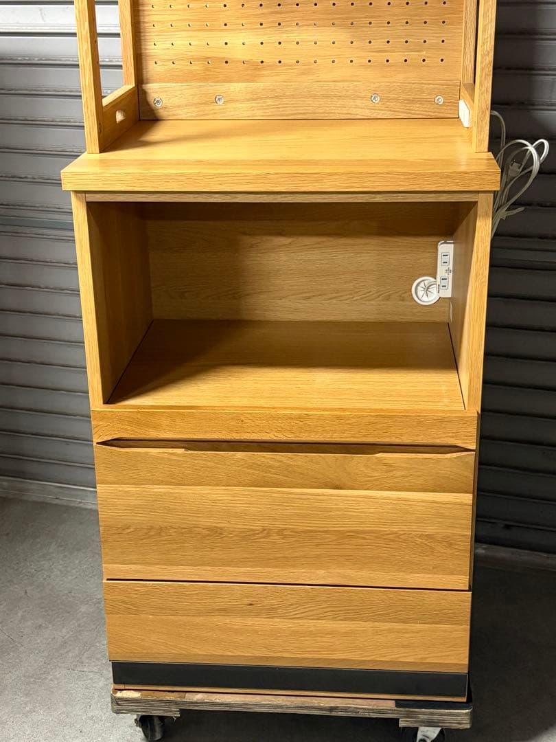 ☆山口県下松市より　レンジボード 幅60cm　今村家具工芸