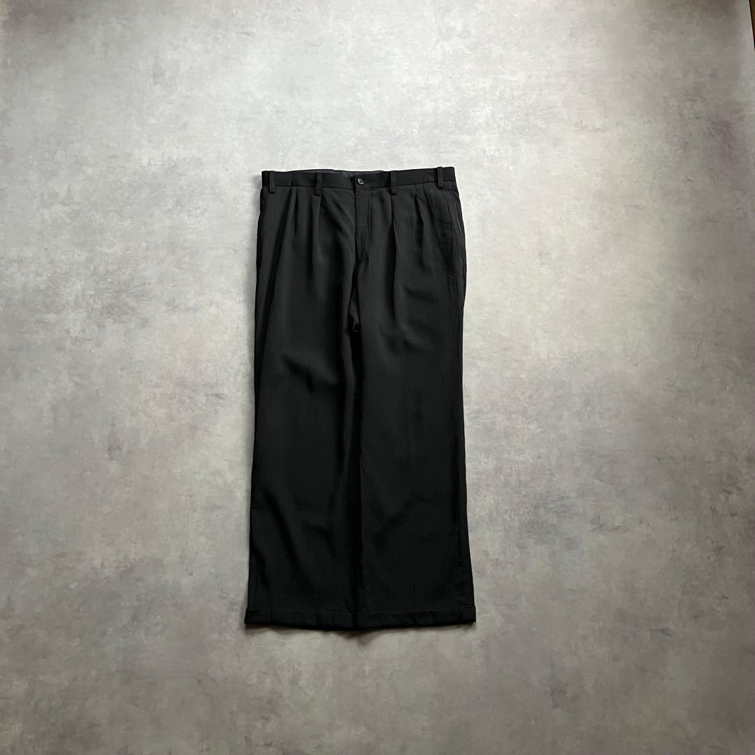 パンツ 90s ISSEY MIYAKE wool wide slacks pants
