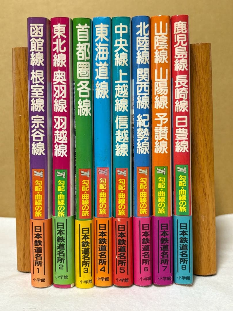 日本鉄道名所 勾配・曲線の旅 8冊セット