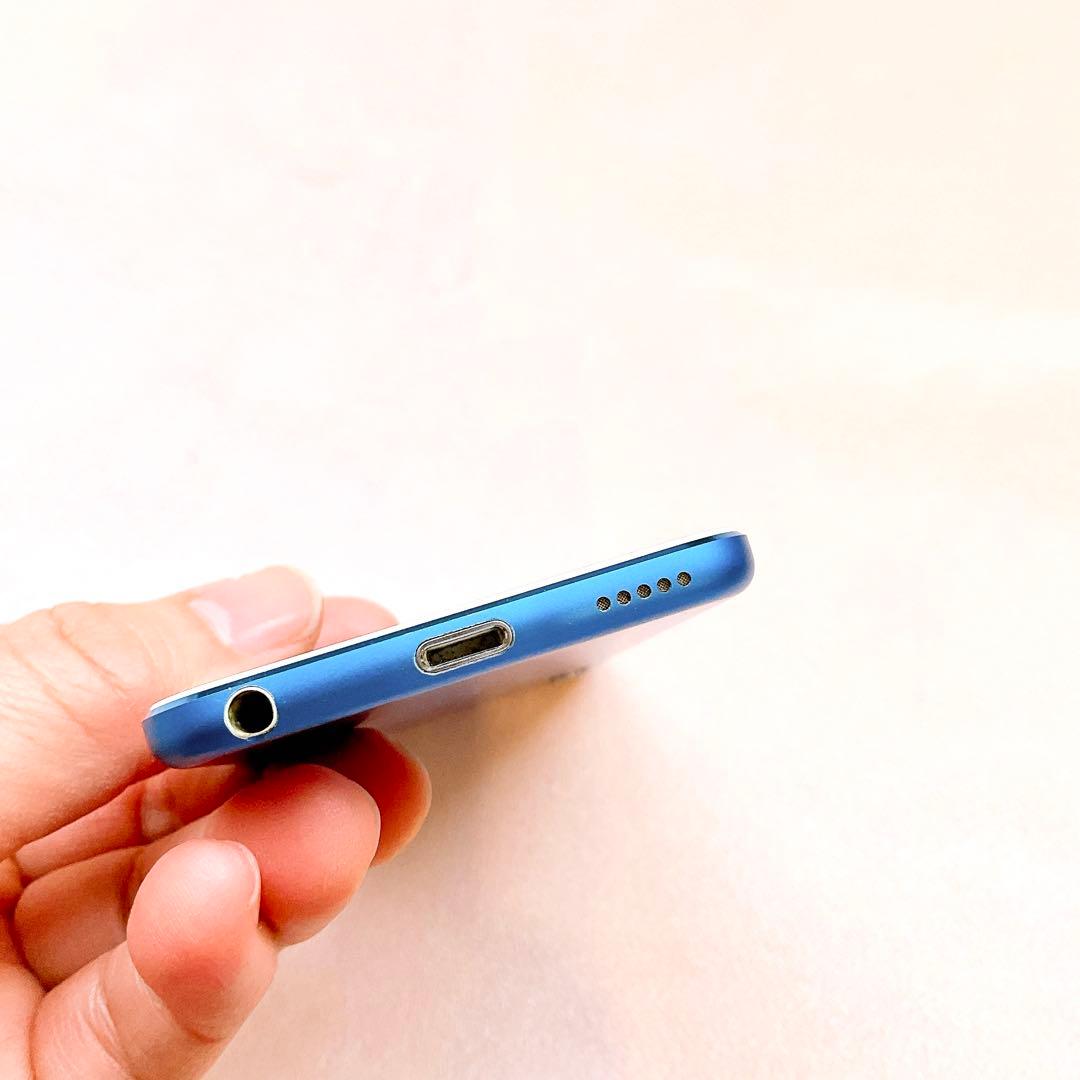 ブルー iPod touch 第7世代 128GB アイポッド 本体 O
