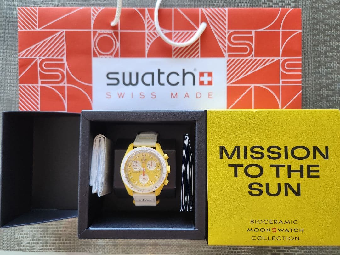 【新品・未使用】スワッチオメガ Mission to the Sun