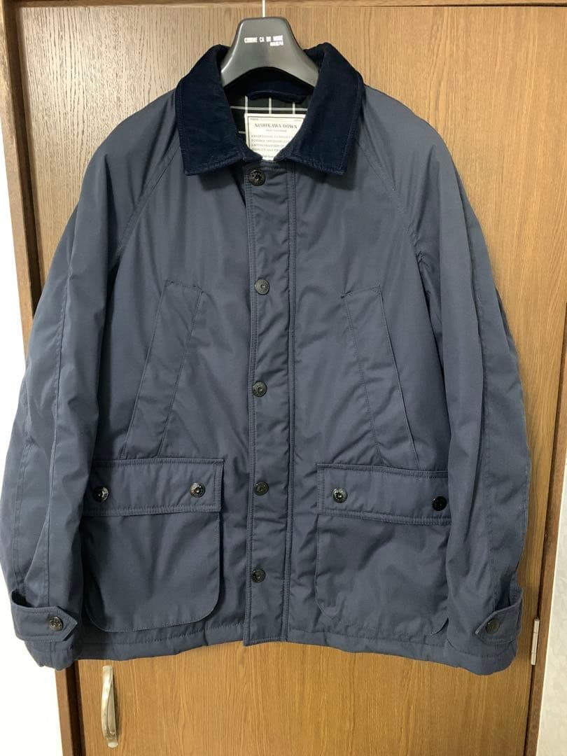 美品　ナノユニバース　西川ダウン　ダウンジャケット