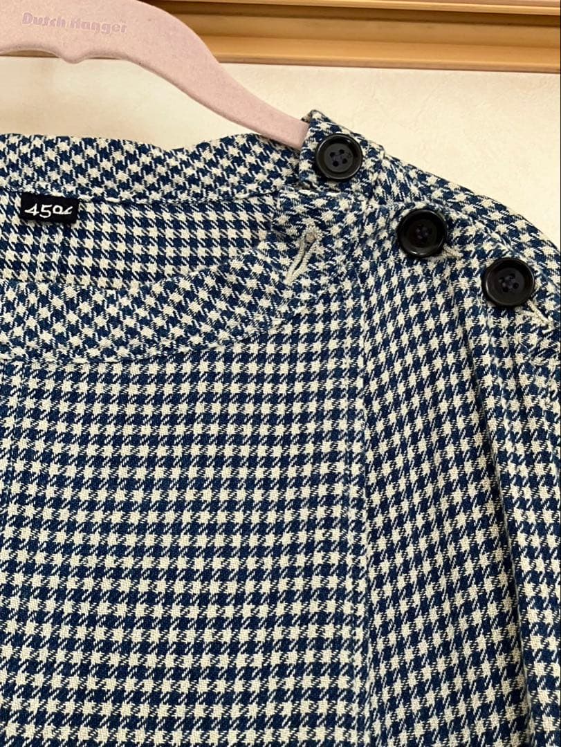 45R 長袖 ロング ネルワンピース