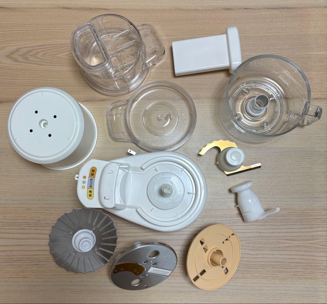 パナソニック Panasonic MK-K81-W フードプロセッサー