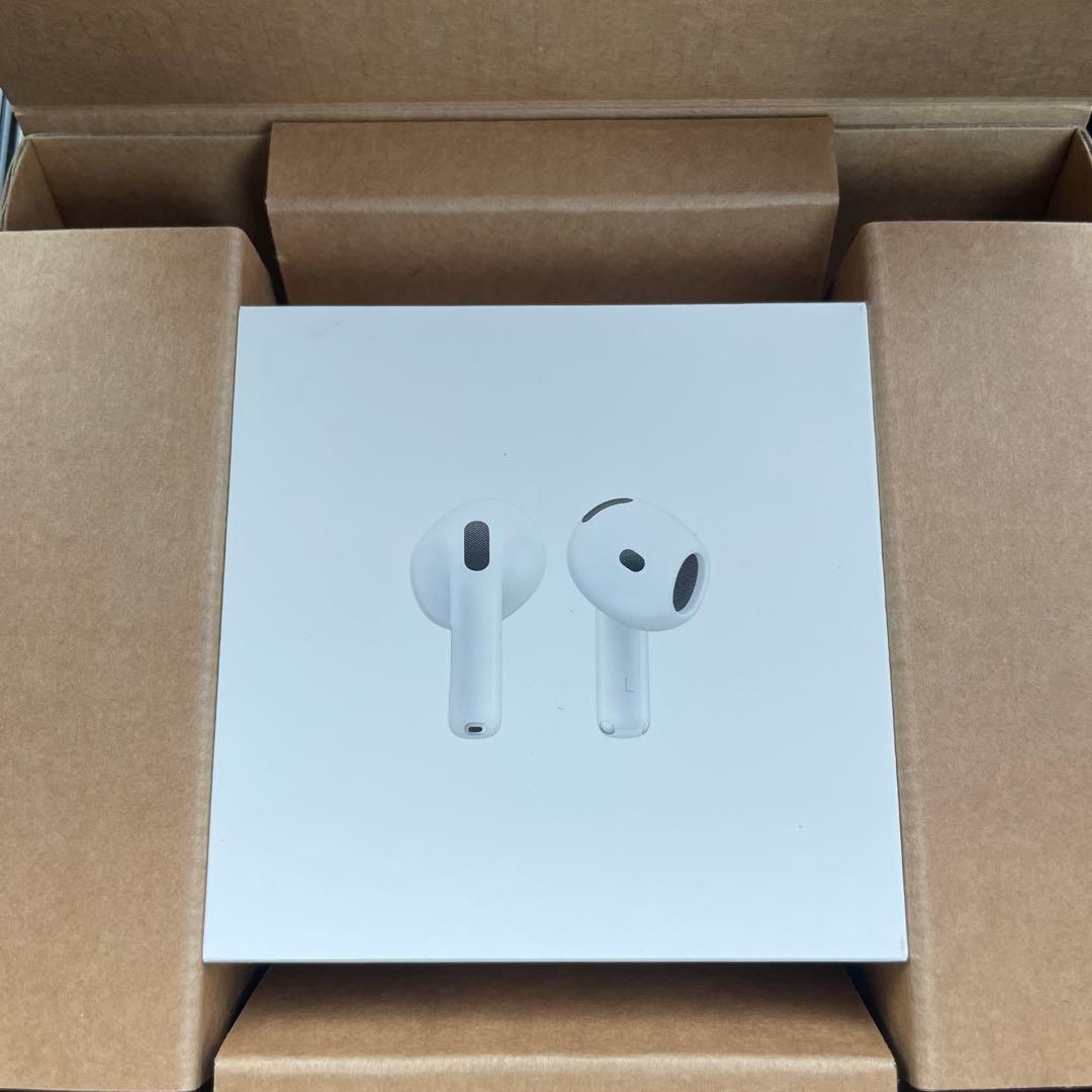 【新品未使用即日発送】AirPods 4 定価¥21,800