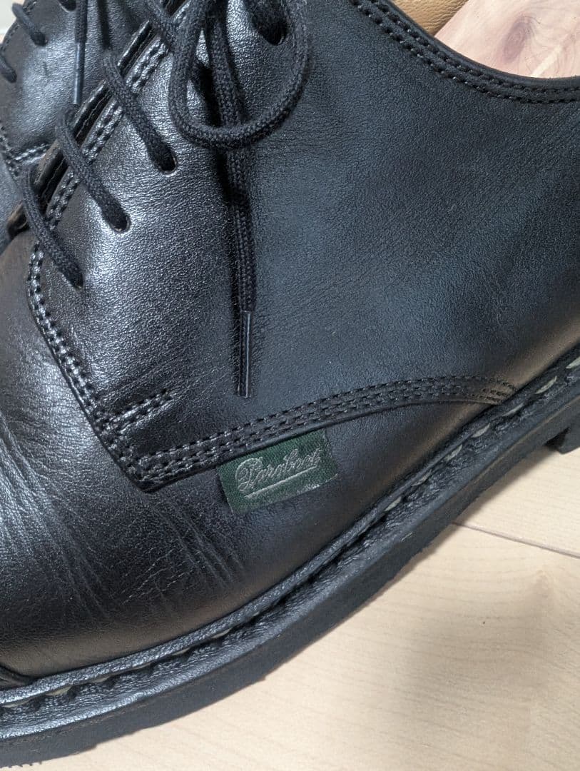 パラブーツ　アゼイ ブラック 8