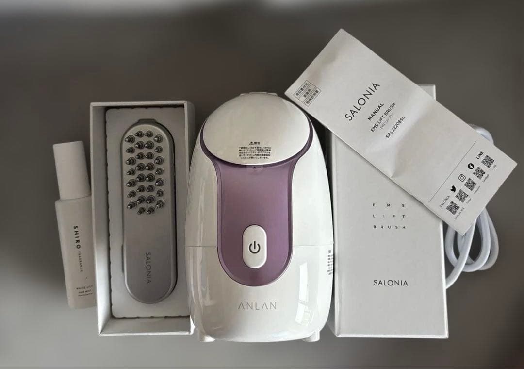 サロニア EMSリフトアップ電機ブラシ & ANLAN フェイススチ